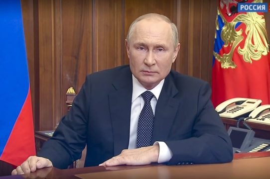 Президент РФ объявил частичную мобилизацию