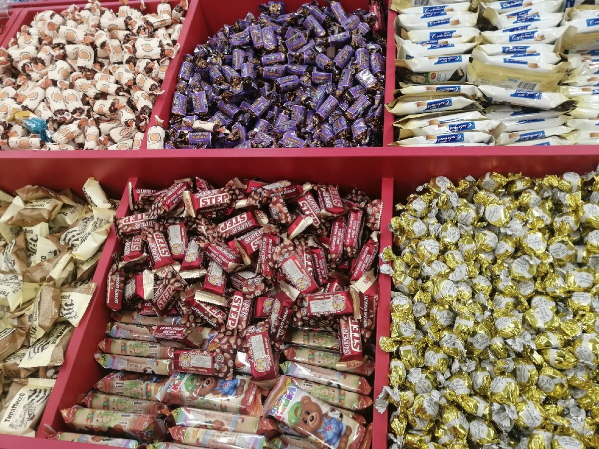 Шоколадные конфеты чаще всего продают по акциям