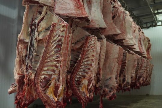 В Энгельсе продают остатки мясного производства