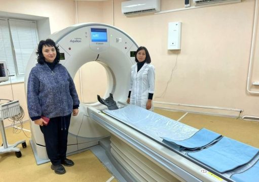 В Новоузенской районной больнице запущен новый компьютерный томограф на 64 среза