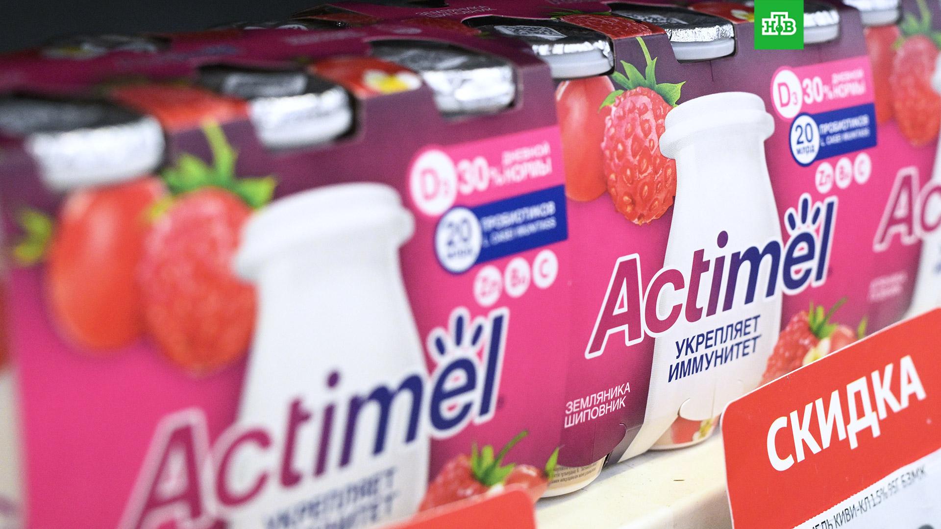 Actimel от Danone станет называться Actimuno