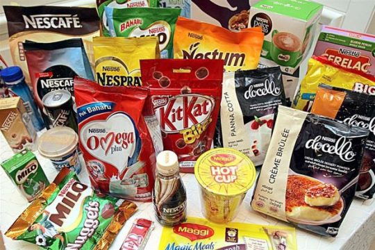 Корпорация Nestle сообщила о падении продаж