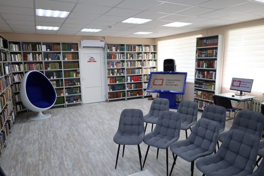 В посёлке Ровное центральная библиотека превратится в космическую либерию имени Юрия Гагарина