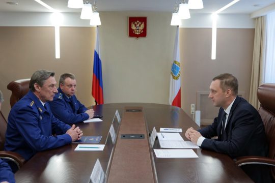 Губернатор Саратовской области встретился с заместителем Генерального прокурора России