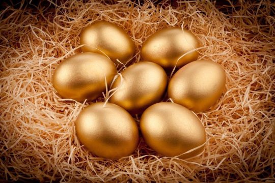 Золото яиц принесло производителям огромный доход