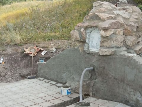 Родник  на Кумыске украсят плиткой с Кавказа