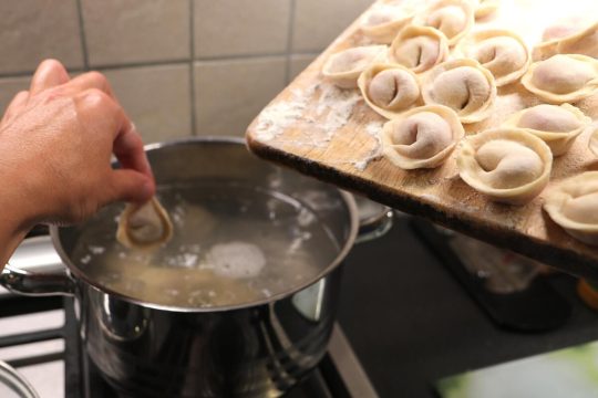 Пельмени   с кишечной палочкой и  сальмонеллой