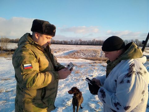 Сколько охотников поймали в наступившем году