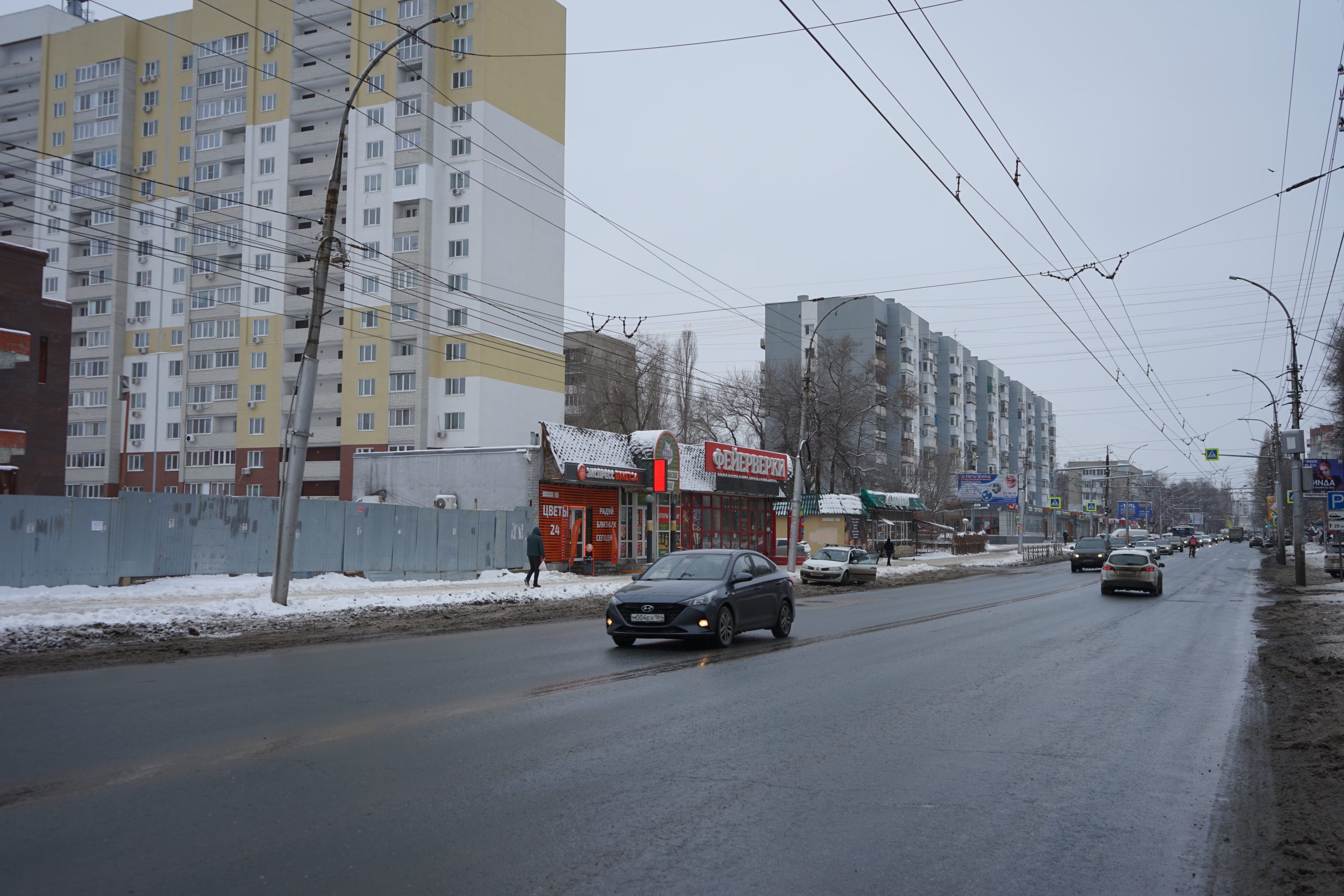 В Саратове отремонтируют участок дороги по проспекту Энтузиастов