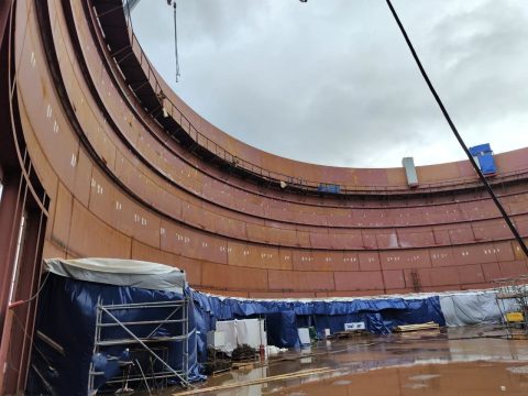 Саратовское предприятие участвует в крупном строительстве в Ленинградской области