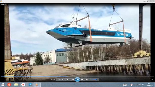 Первый Валдай для Саратовской области спущен на воду