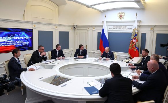 О чём говорил президент Владимир Путин с представителями «Деловой России»