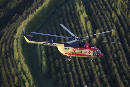 Ростех передал санавиации девять новых вертолетов Ми-8МТВ-1