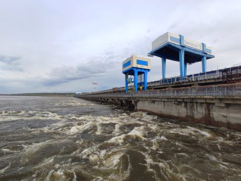 На Саратовской ГЭС началась интенсивная фаза половодья