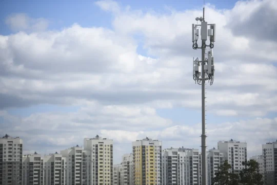 Осторожно:  вышка сотовой связи