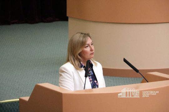 Защитница собственников жилья выступила в Саратовской областной Думе