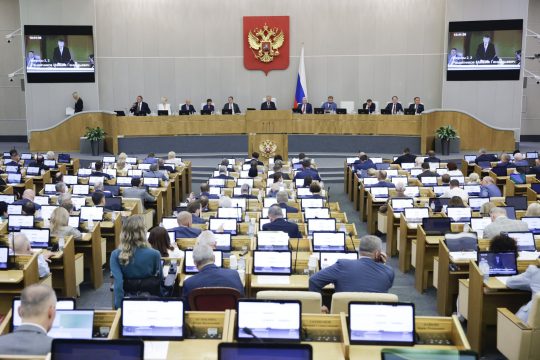 В ходе весенней сессии Госдумой  было принято 354 закона