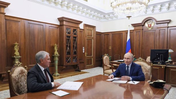 Вячеслав Володин встретился с Президентом