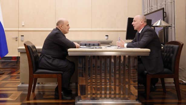 Михаил Мишустин встретился с руководителем Рособрнадзора Анзором Музаевым