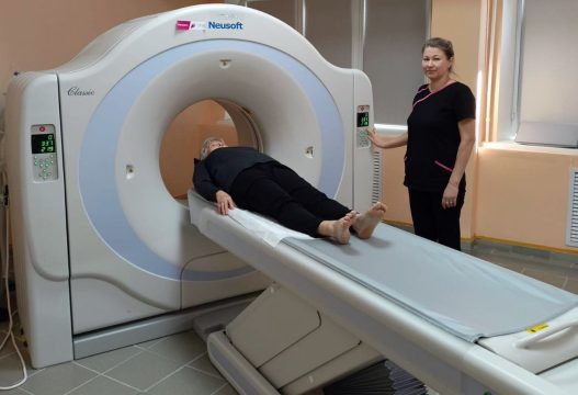 В Хвалынской районной больнице введён в эксплуатацию компьютерный томограф