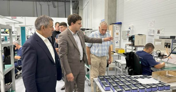В Татарстане заработал завод по производству литий-ионных аккумуляторов