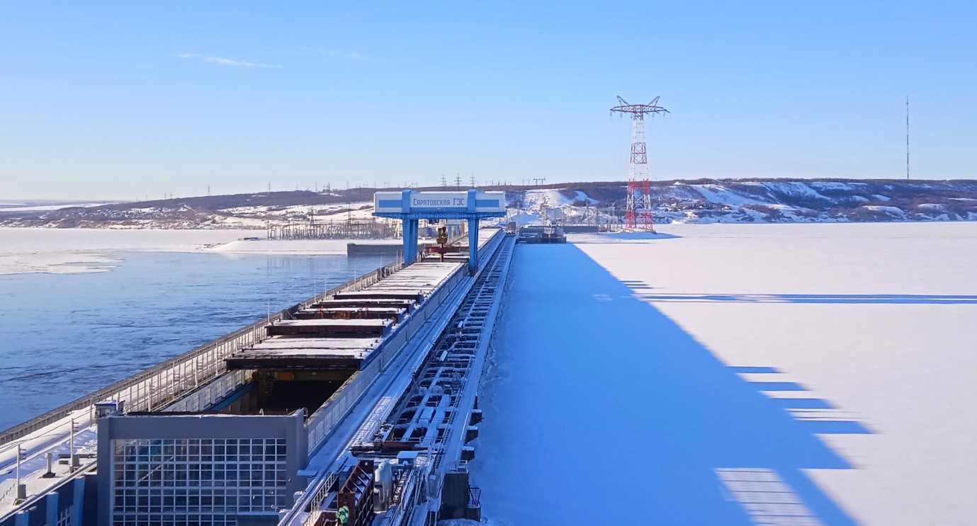 Саратовская ГЭС готова к работе зимой готова