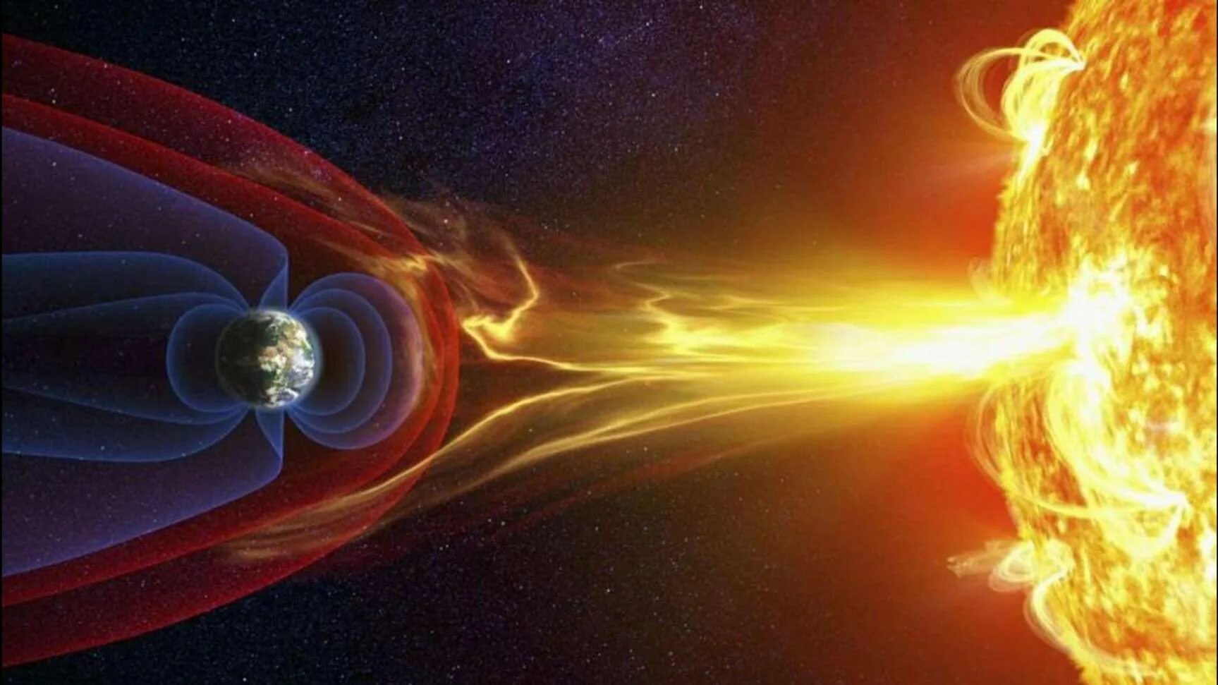 На Земле опять начались сильные магнитные бури