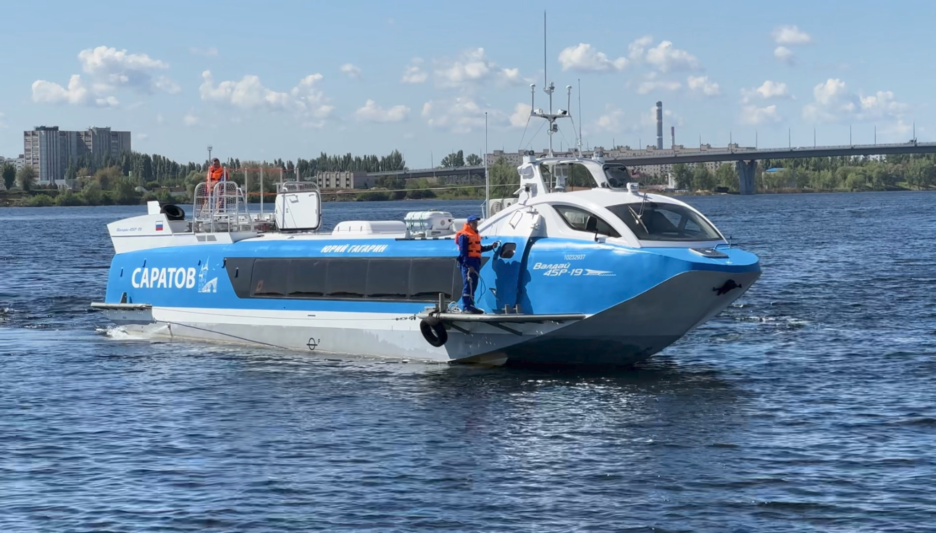В Саратовской области вырос пассажиропоток по воде