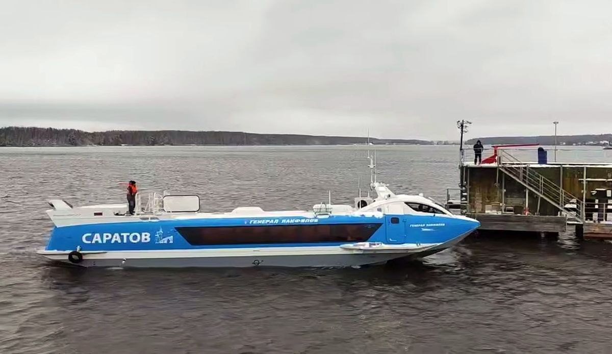 Третий скоростной «Валдай» отправлен в Саратовскую область