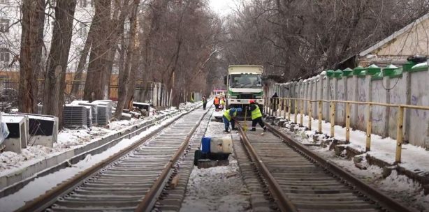В Саратове завершается первый этап работ по реконструкции трамвайного маршрута № 3
