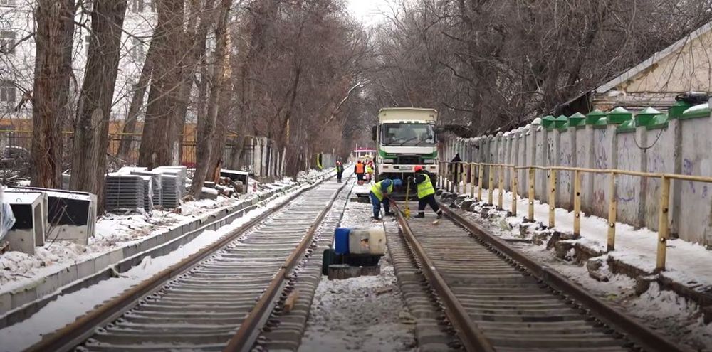 В Саратове завершается первый этап работ по реконструкции трамвайного маршрута № 3