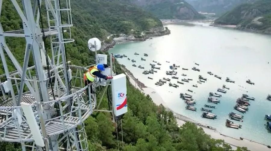 В 2021-2025 годах покрытие территории Китая сетями 5G выросла в 5,5 раза